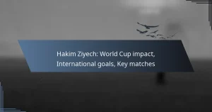 Hakim Ziyech: World Cup impact, International goals, Key matches